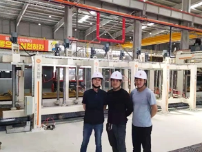 Korea Selatan Autoklaf Lightweight Concrete （ALC） Jalur Produksi