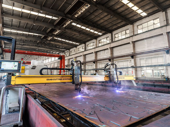 Mesin pemotong plasma presisi CNC