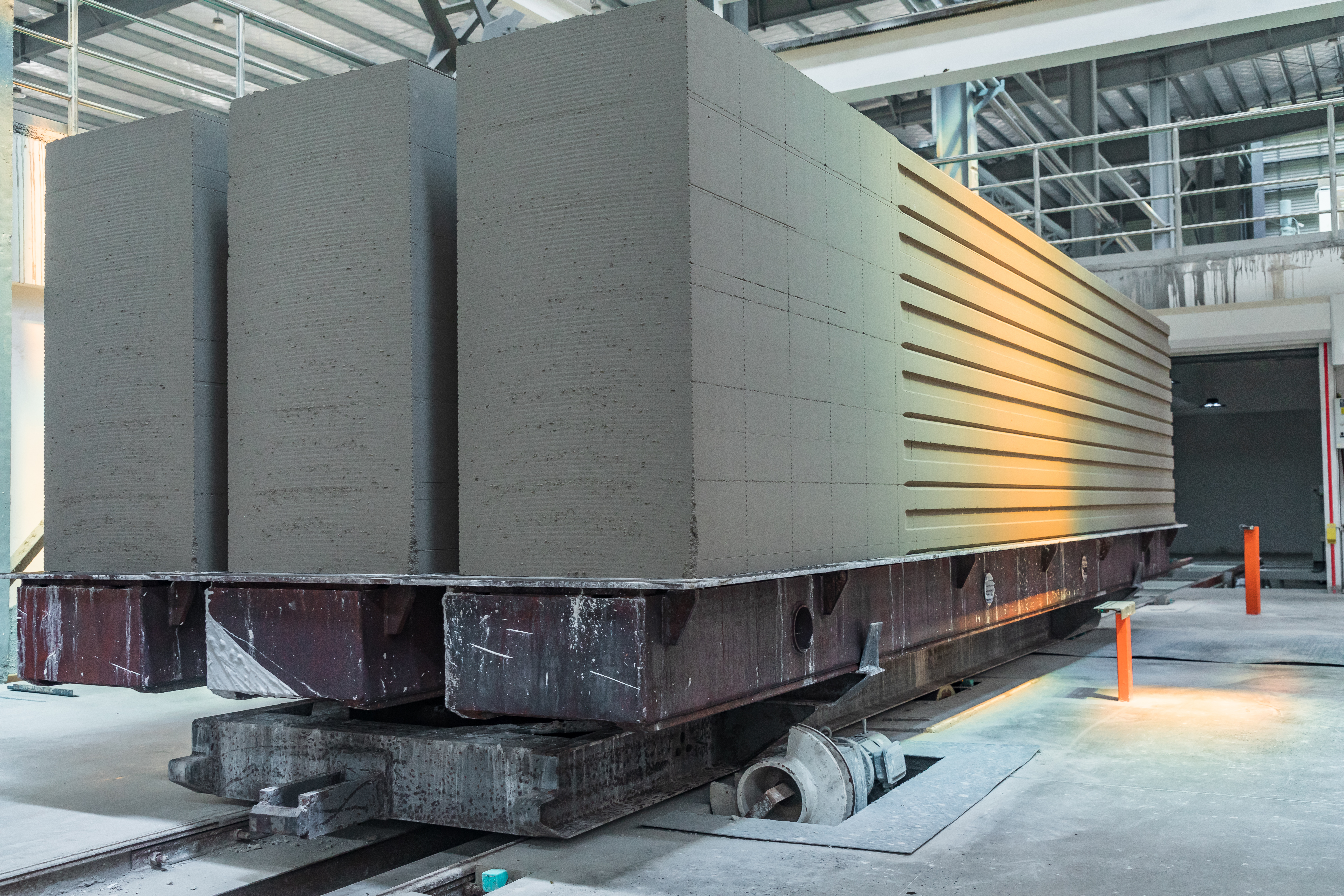 Permukaan Sisi AAC permukaan yang tahan baja tahan baja 