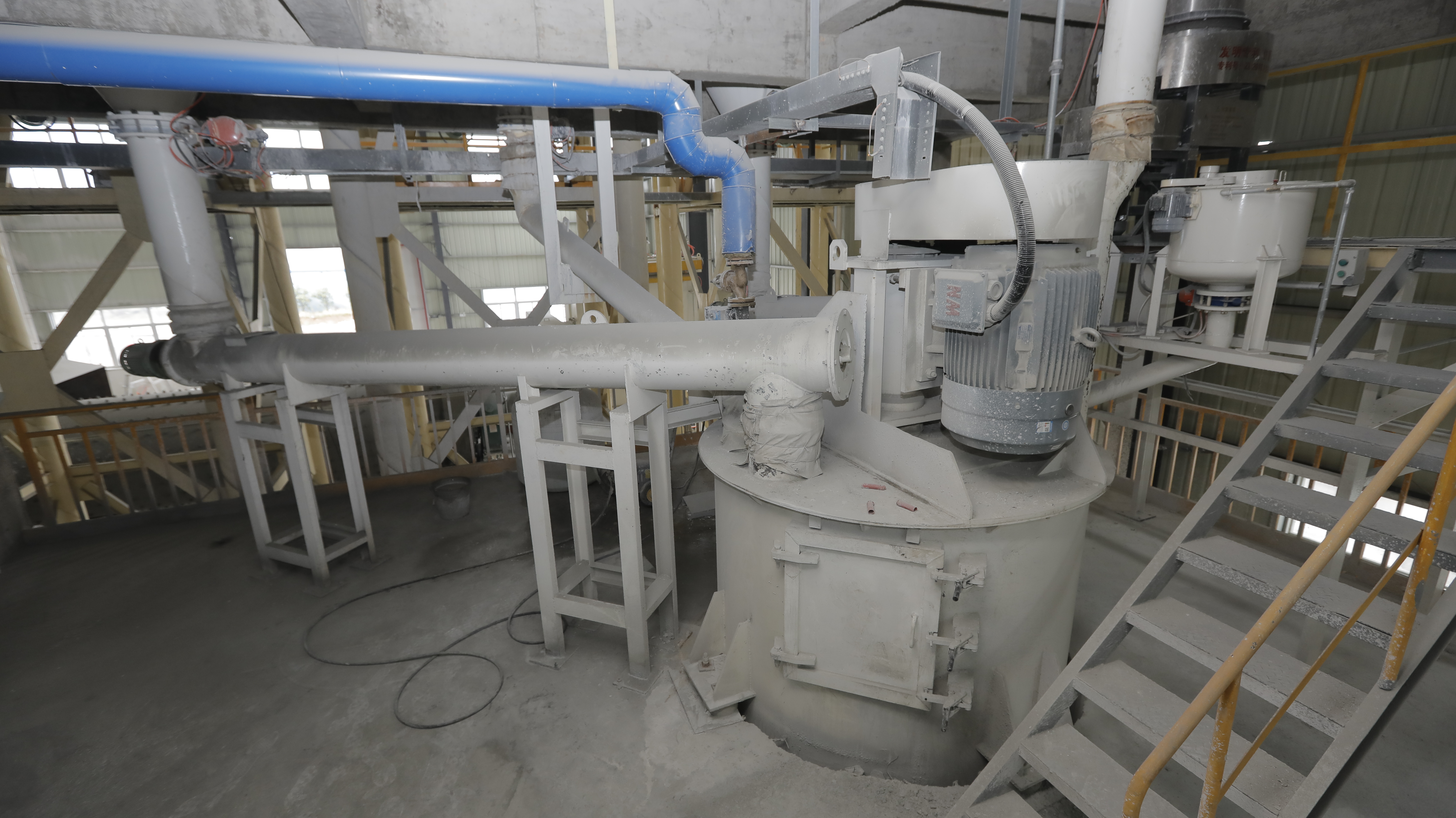 Bubur Pencampuran Mixer Tuang Vertikal Kebisingan Kerja Rendah