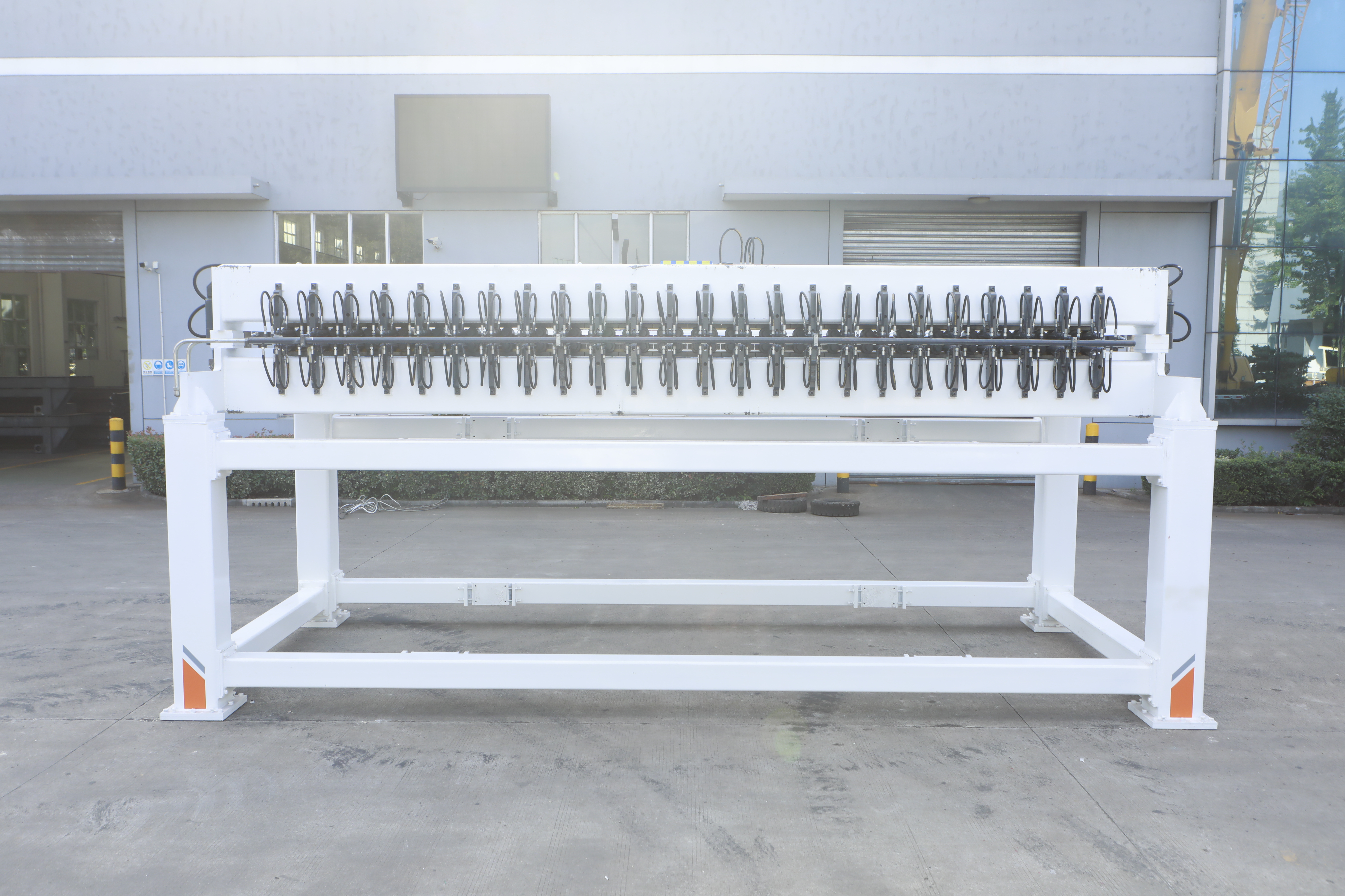 Pemisah pengangkat platform hidrolik besi presisi tinggi