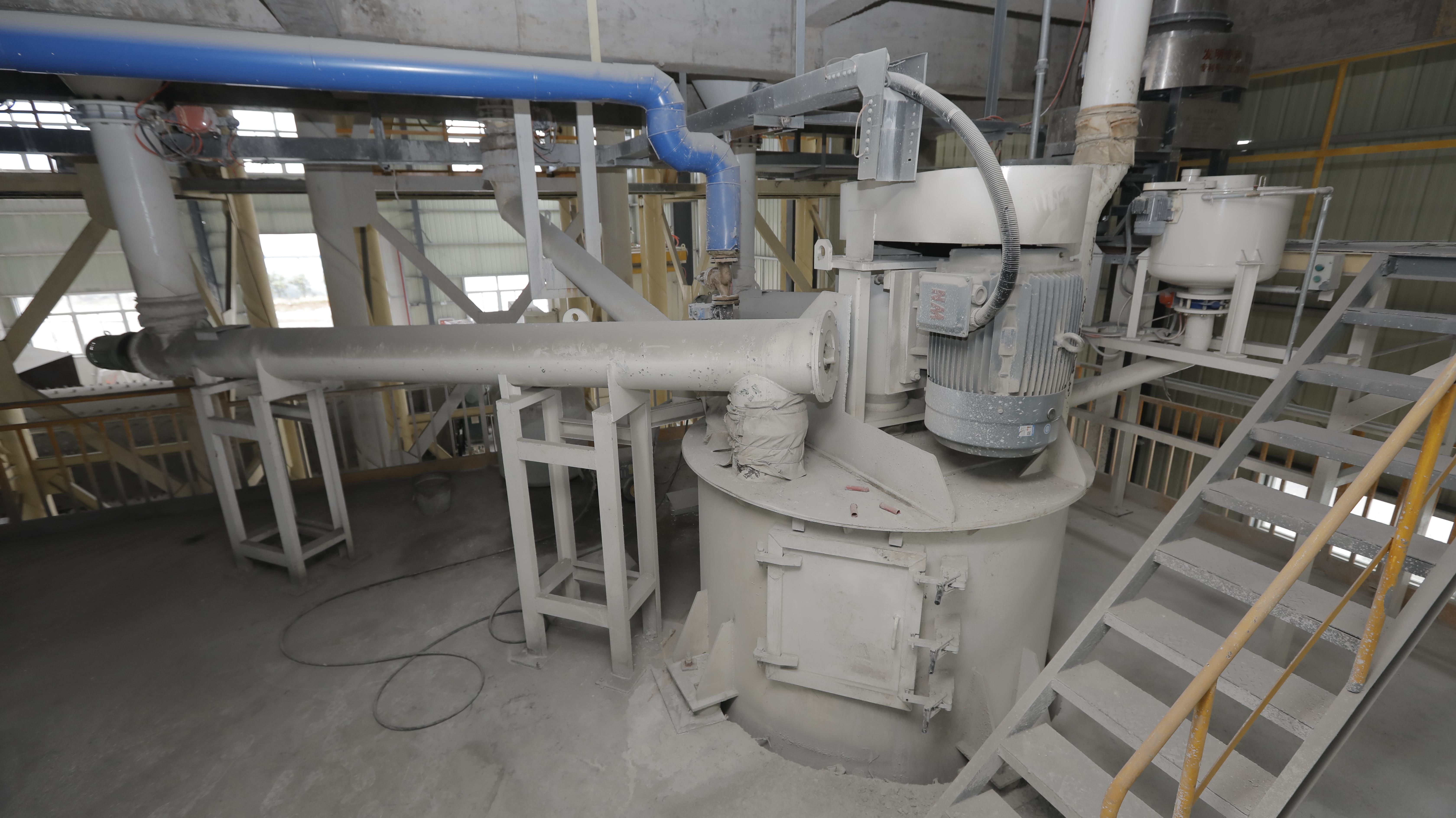 Bubur Pencampuran Mixer Tuang Vertikal Kebisingan Kerja Rendah
