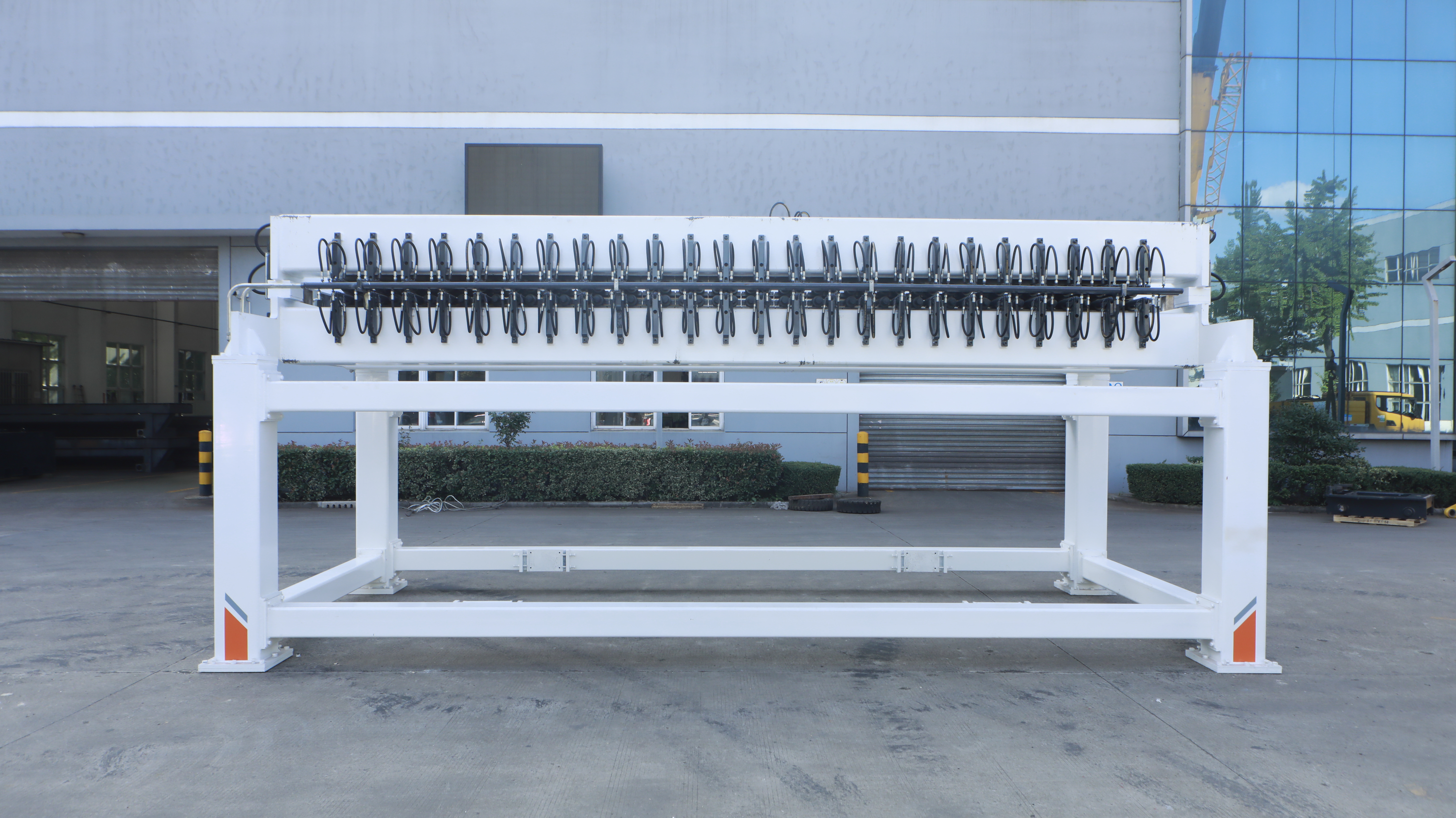 Pemisah pengangkat platform hidrolik besi presisi tinggi