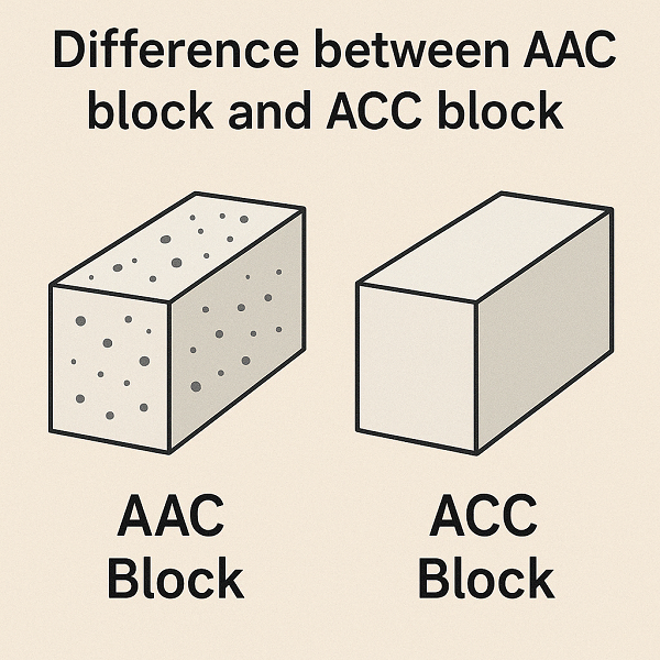 Perbedaan antara blok AAC dan blok ACC